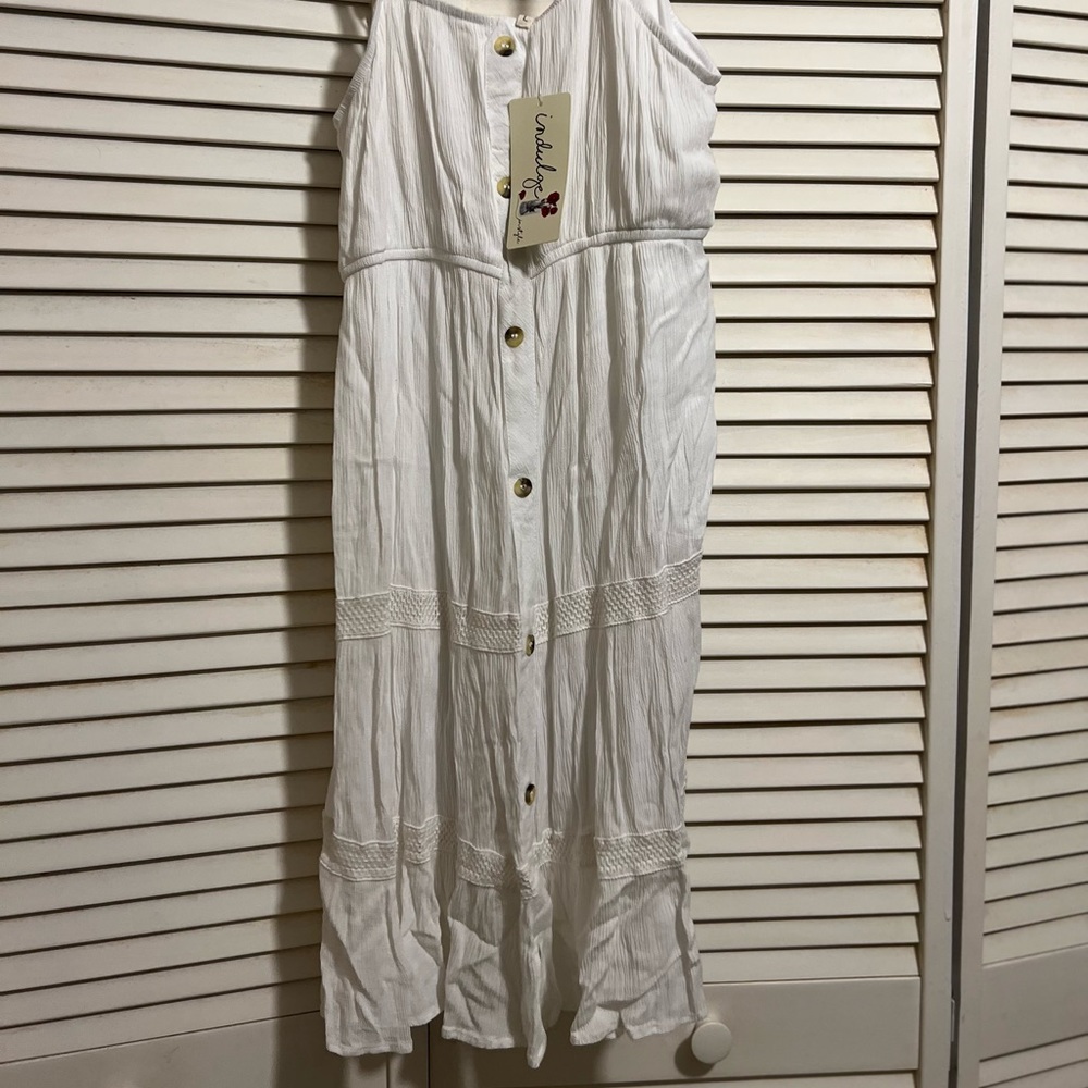 White summer dress